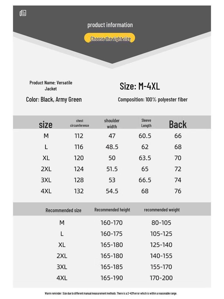 Jeanswest Men's Casual Outdoor Jacket