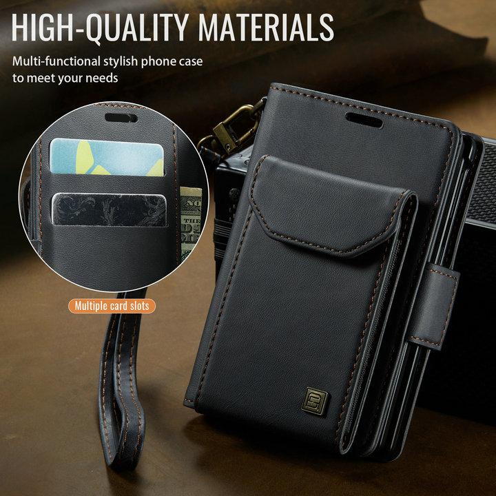 Z Fold8 5G Fodral för Samsung Galaxy Z Fold 8 Rem Läderplånbok Funda För Galaxy Z Fold8 Stötsäkert Skydd