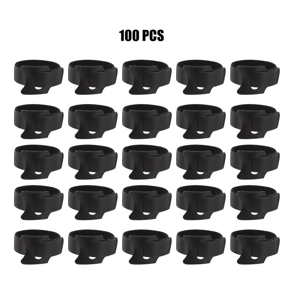 

100pcs Cable Organizer Phone Cord Management Earphone Mouse Ties Wire Winder Protector