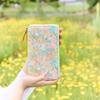 Hobonichi Techo Weeks Cover LIBERTY FABRICS/Hollyhocks(Orange)