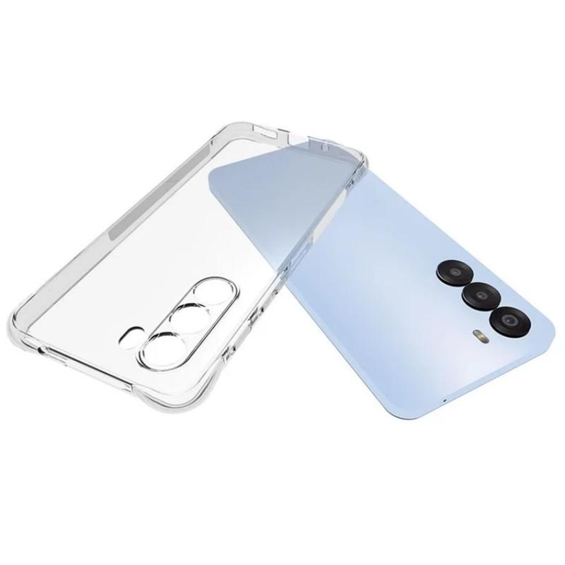 For ZTE nubia S 5G Clear TPU Case WANLONFENG TM Series 2.0mm Phone Back Cover