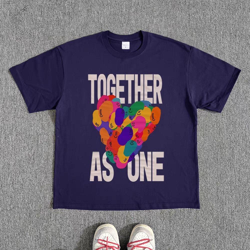 

Great Product Recommendation: Lovingly Designed Student Niche Trendy Brand Loose Short-sleeved T-shirts for Both Men and Women 4XL