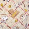 Nishikawa Snoopy Blanket Single Washable Soft Warm Lightweight Woodstock Brothers Beige FQ01505064300 [Nishikawa]