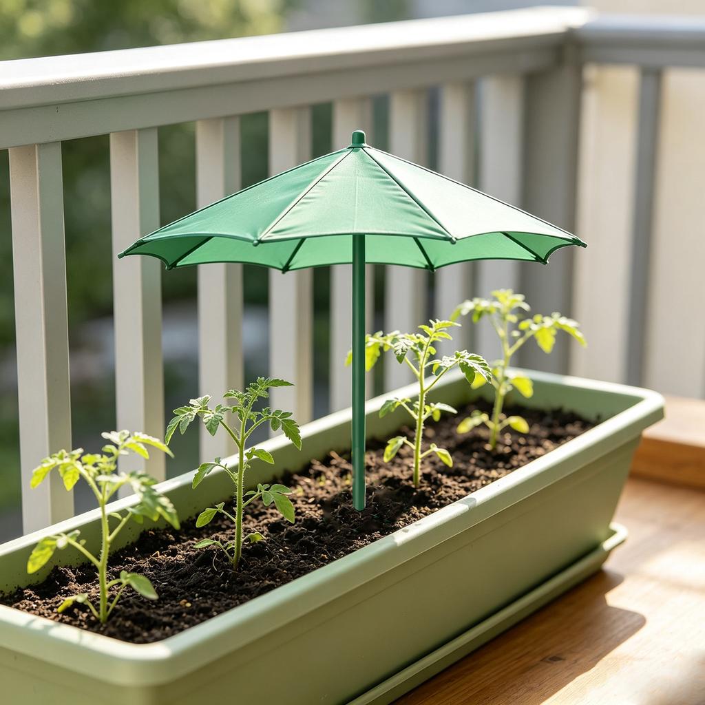 Plant Umbrellas for Outdoor Plants 3 Pack Plant Shades for Outdoor plants Garden Umbrella Shade for Potte Garden Beds UV Protection Windproof 17