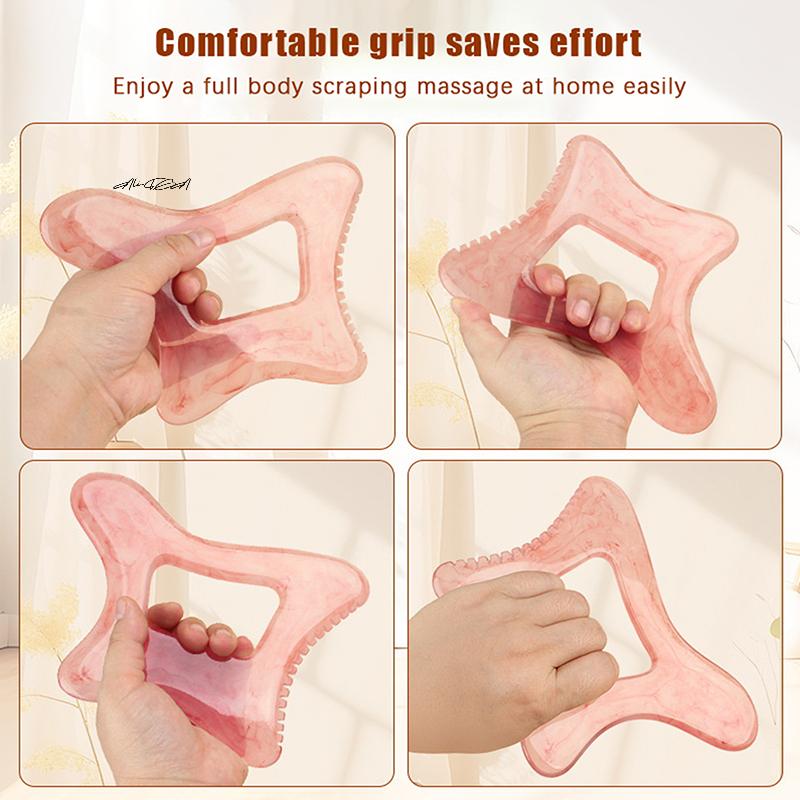 Resin Gua Sha Body Tool for Cellulite Massage Lymphatic Drainage Facial Back Shaping - Body Care Massage Equipment