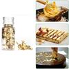 Neue Imitation Blattgold Tortendekoration Metallisch Golden Goldene Topper Folienflocken Kuchen Getränke Dessert