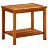 Day and Night - Day and Night Solid Acacia Wood Coffee Table 50x35x45 Cm