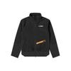 Adidas Solid Color Logo Zipper Hooded Jacket Black Men's HE5204