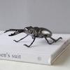 Metal El Sanatları Simüle Böcek Heykeli Böcek Scarab Böceği Gümüş Böcek Metal Figür Ev Dekorasyon Aksesuarları