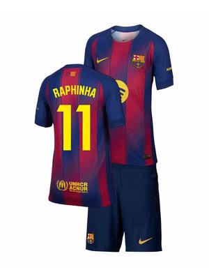 Raphinha Barcelona Football Jersey #11 Raphinha Champions League Edition Football Jerseys Training Suit Set
