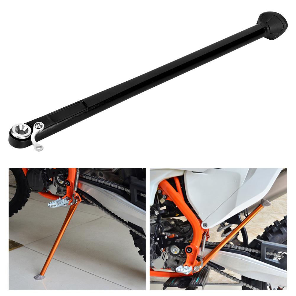 Race Motorcycle Parking Side Stand Rack Support Fit for XC XCF XCW XCFW EXCF350 (Black)