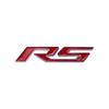 3D Metal Red Black Logo RS Emblem Letters Car Badge Trunk Decal For Chevrolet Chevy Blazer Onix Sonic RS Stikcer Accessories  CI5