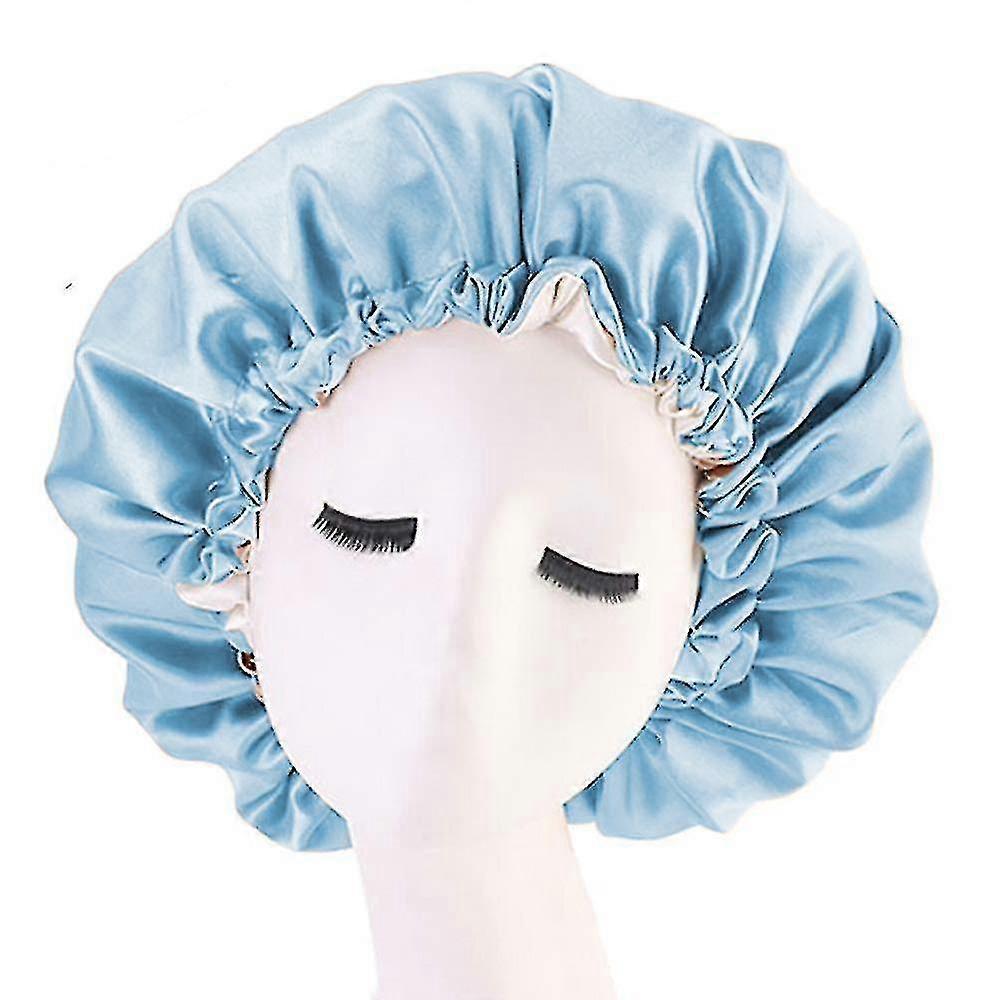 Satin Silk Bonnet Sleep Cap Extra Large Day And Night Cap Hat