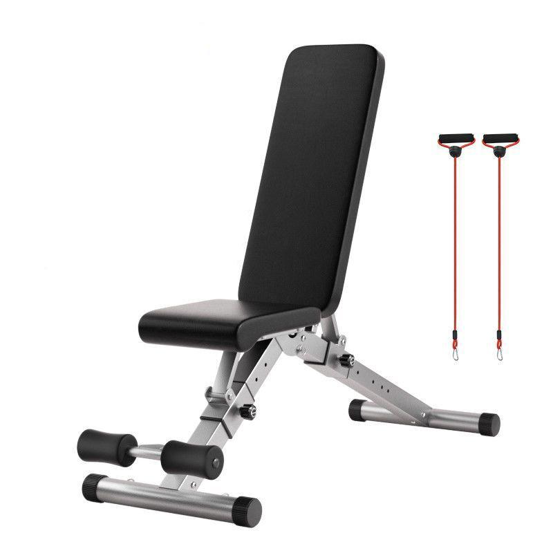 Multi-Functional Foldable Flat Bench for Fitness and Exercise