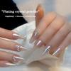 Aurora Pearl White Unghii Glitter Dust Chrome Moonlight White Frecare pe pulbere Shell Oglindă Pigment Nail Art Supplies Decorare