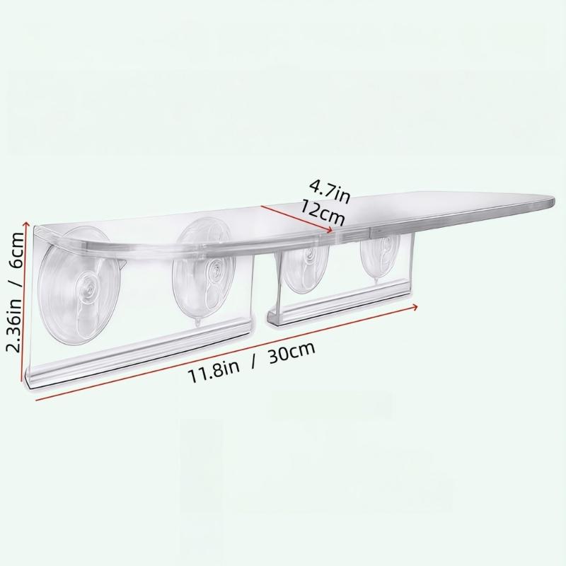 High Transparency Acrylic Plant Rack for Window Gardens Multipurpose Plant Holder Stand For Growing Vegetables