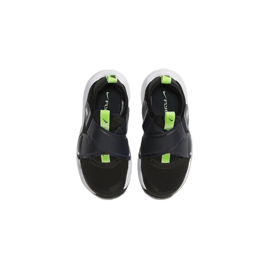 Nike Flex Advance PS Black White Velcro Kids Shoes CZ0186-010