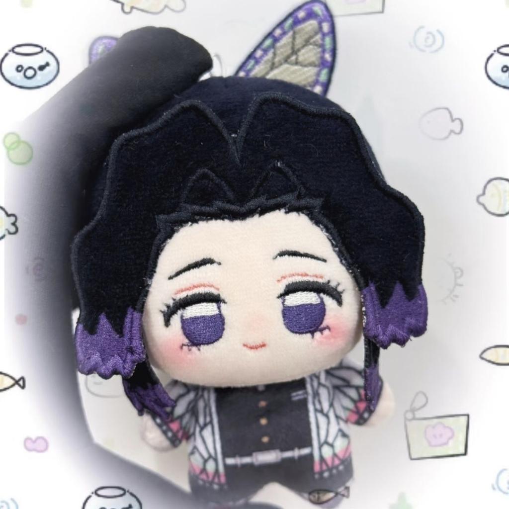 10cm Anime Demon Slayer Kimetsu No Yaiba Plush Kamado Tanjiro Agatsuma Zenitsu Hashibira Inosuke Tomioka Giyuu Pendant Doll Toys Cuddly Stuffed Fluffy