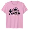 Summer Camp TShirt Hiking Outdoors Activity Birthday Gift For Him And Her
