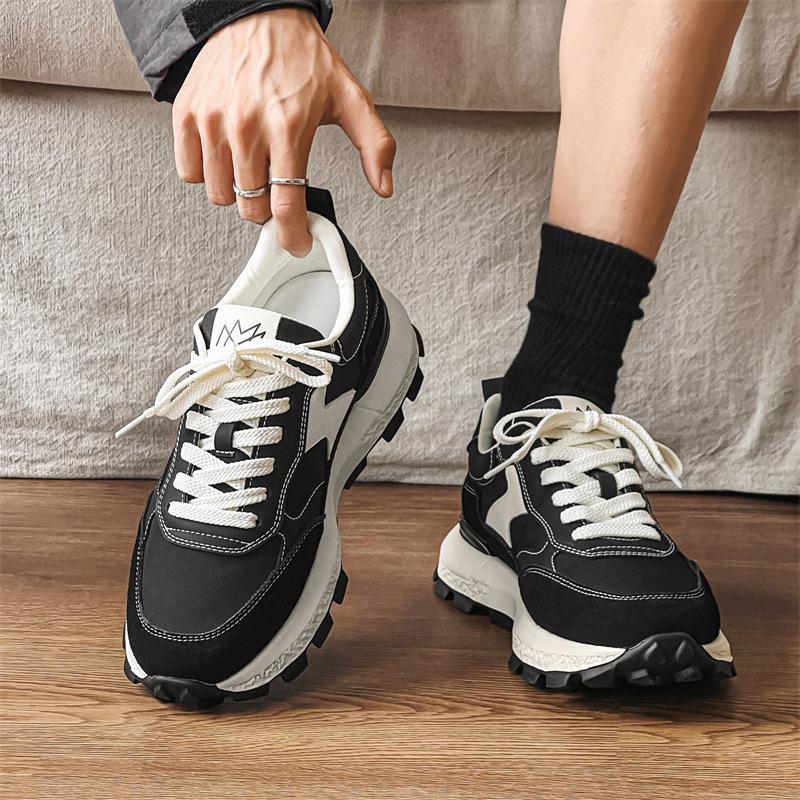 Summer new Japanese casual shoes retro platform sports board shoes light and breathable