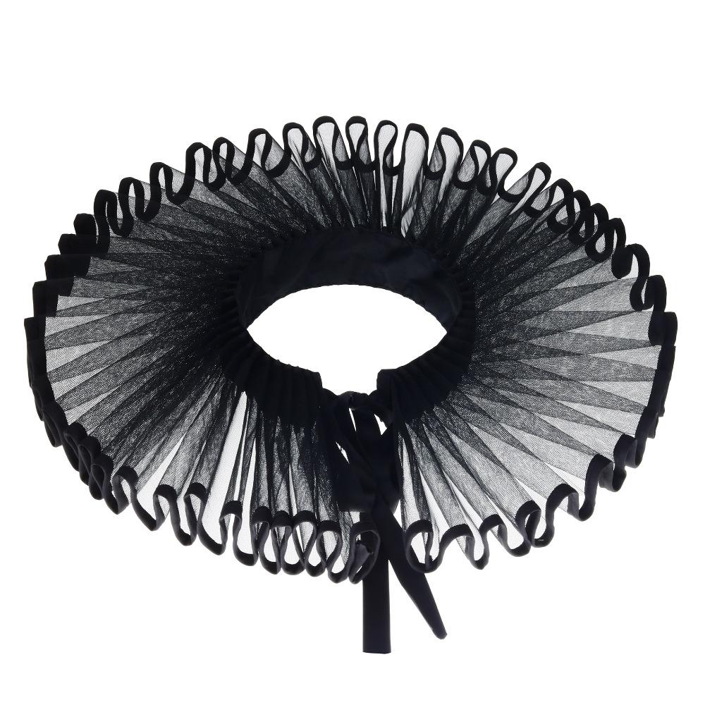 Elegant Shakespeare Neck Ruffled Collar Vintage Retro Ruff Collar  Collar Accessory