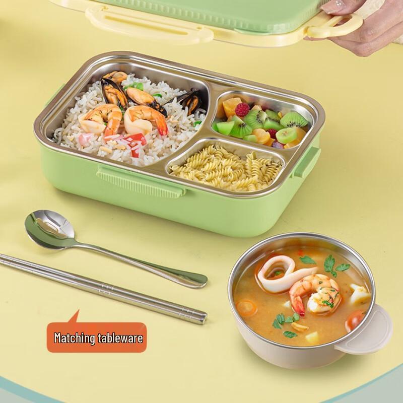 

Children s Portable Partitioned Lunch Box