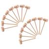 ABKS-Mini Wooden Hammer Small Solid Hard Mallet For Chocolate Breakable Heart,Seafood Shellfish Lobster Cracking Tool