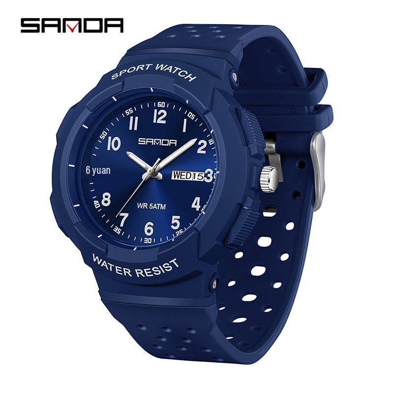 Sanda Student Watch: Simple Double Calendar Design for Junior High Students