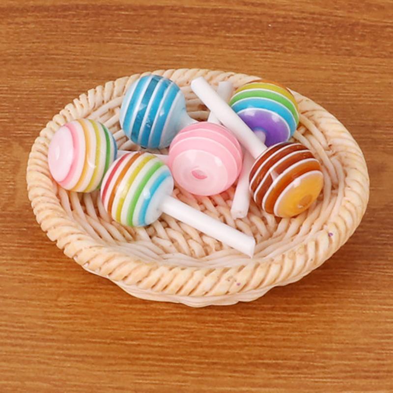 1/12 Dollhouse Mini Bread Hamburger Juice Set Simulation Kitchen Breakfast Food For Dolls House Decor Kids Pretend Play Toys