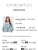 Betu Women's 2025 Winter Commuter 65.8% Wool Blend Coat (25N2311T19)