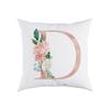 Pillow Sofa Cushion Home Office Cushion Letter Flower Pillow Bedside Backrest Car Pillow Cover