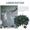 Simulation Green Plants Rattan Lemon Cane Decor Household Artificial Vine