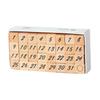 1 Box Decorative Wooden Stamps, Lightweight Wooden Rubber Stamps for Decorating,