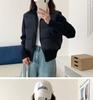 Korean Style Women's Knitted Patchwork Down Vest - Petite Short 90% White Duck Down Outerwear for 2025 Autumn/Winter