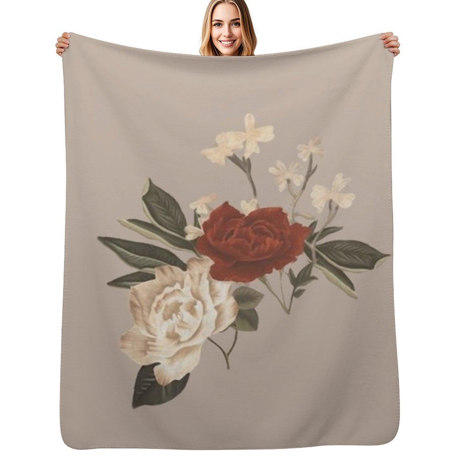 

Design 52 Throw Blanket Soft Solid Color Blanket for Couch Bed 102x76cm(40x30in)