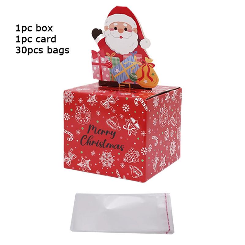 WTEMPO DIY Christmas Gift Boxes Foldable Wedding Birthday Surprise Party Money Box for Cash Money Roll Gift Box Pull Out Kit Christmas Party Supplies