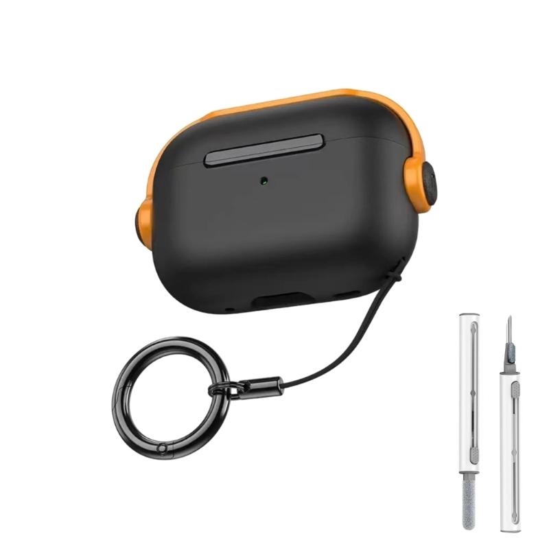 Earphone Cover Case Compatible Wireless Charging For Pro3 Earbuds Secure Fit Shell Hygienic Design Easy Access TPU Cover