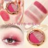 K Apeine Two Color Eyeshadow Palette Matte Shimmer Powder