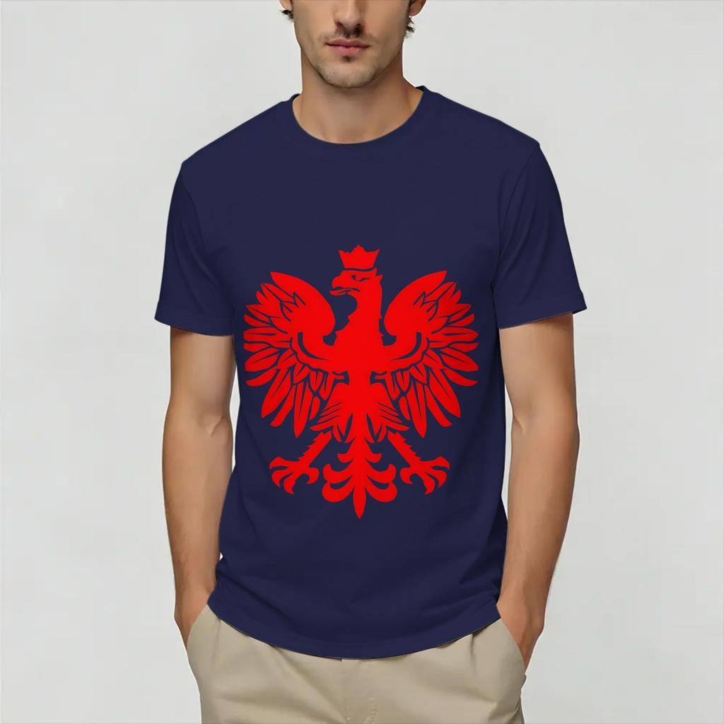 Harajuku T Shirt Beach Vintage Poland Polish Flag Fashion T Shirts Tee Shirt for Unisex Aesthetic Design Short Sleeve Top Tees