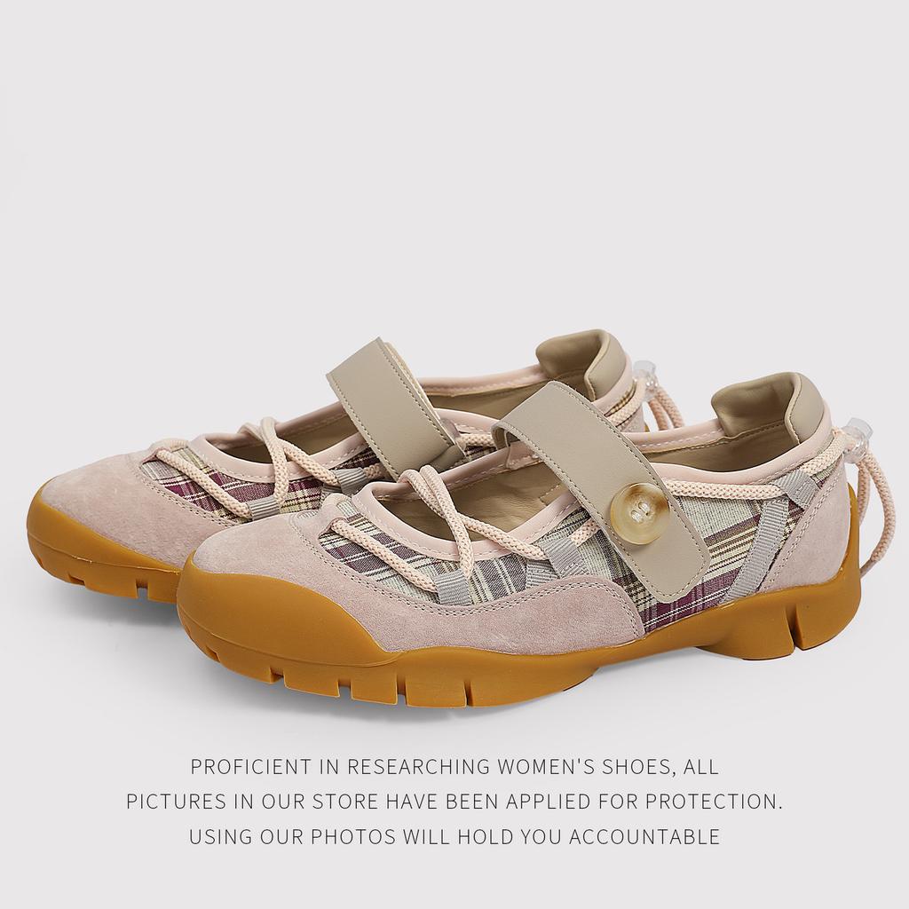 Ugly Cute Sandals Women'S Summer Breathable Sports Mary Jane Big Head Casual Versatile Niche Women'S Shoes