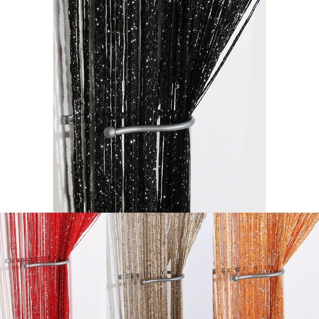 Premium Quality Glitter String Door Curtain Panels Ideal For Room Dividers And Fly Screens