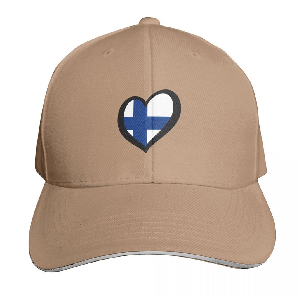 Eurovisionstyle Heart Finland Baseball Cap Luxury Unisex Cap Rugby Golf Cap Snapback For Girls Unisexs