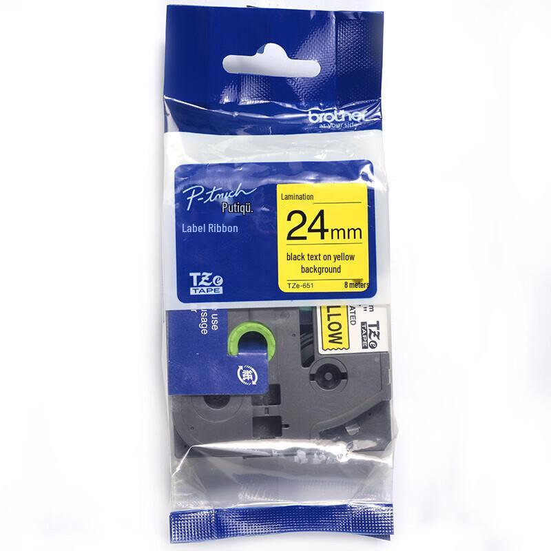 

Brother TZe-651 Label Tape CN plug (adapter included)