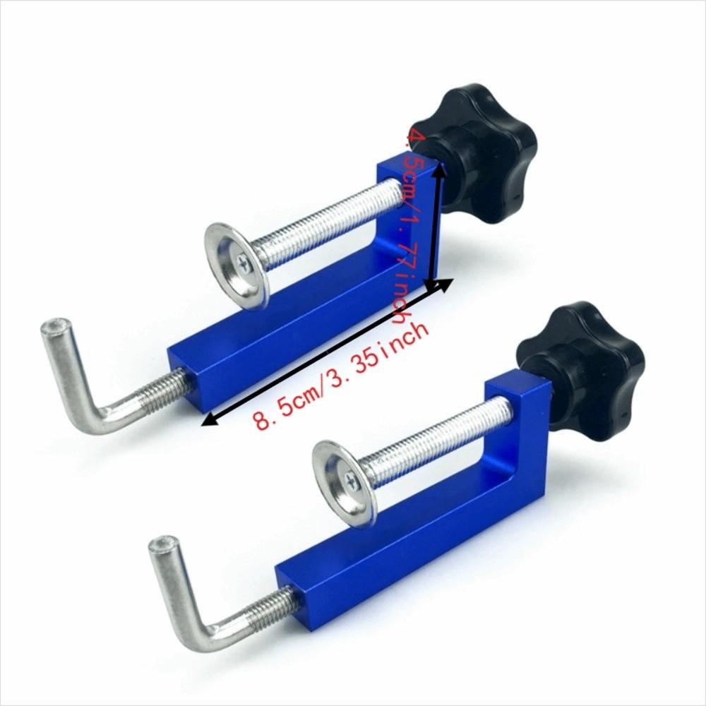 2pcs Flexible Design Woodworking Clamps Aluminum Fence Clamp For DIY Projects