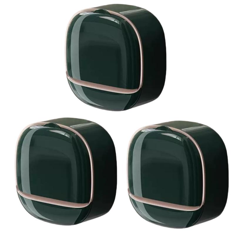 Waterproof Soap Box for Shower Hanging Soap Holder with Drainage for Bathroom Storage