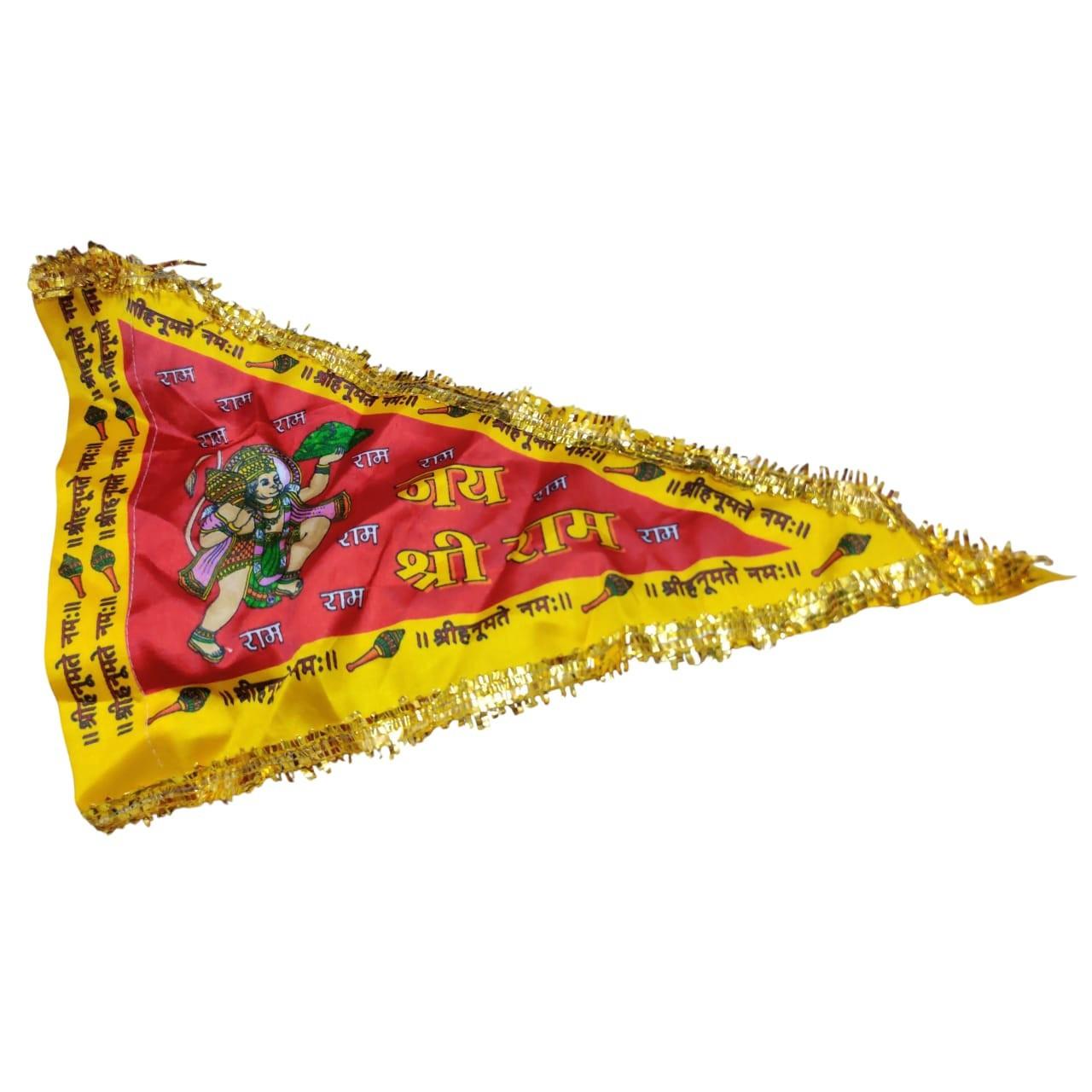 @ Indian Traditional Hanuman Ji Print Flag For Temple Zr-6060-60%Off