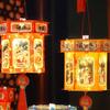 Chinese Style 2026 Snake Year Portable Lantern Traditional PVC New Year Luminous Lantern Transparent Waterproof Handheld Lantern