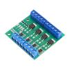 Moduł sterownika MOS 4-kanałowy Płyta wzmacniacza PLC z efektem polowym Wejście PWM 3–20 V Wyjście DC 3,7 V–27 V