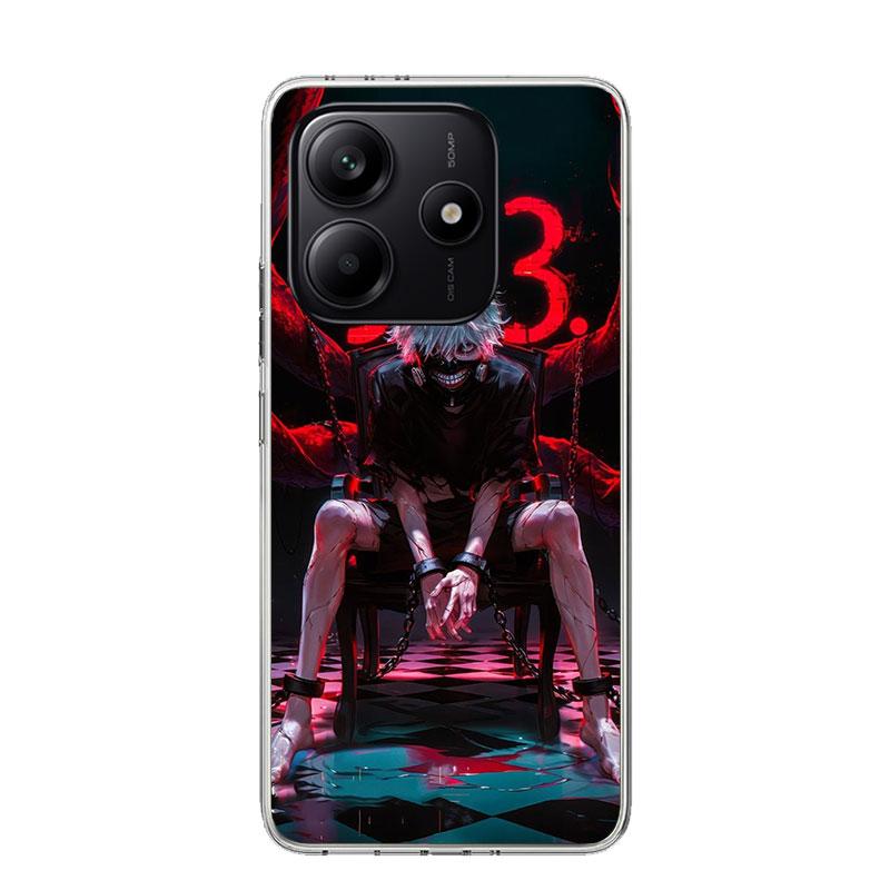 G-Ghoul Tokyo Kaneki Ken Phone Case For Xiaomi Redmi Note 13 14 15 Pro Plus 12S 12 14S 11S 11E 10 10S 11 11T 5G 4G Cover Coque R