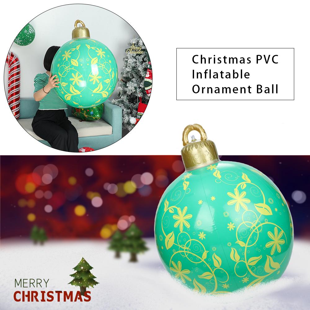 60 Cm Christmas Gift Home Decoration Outdoor Decoration Christmas Decoration Ball Inflatable Ball